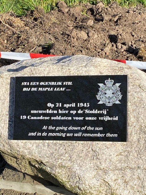 Memorial Canadian Fallen Battle of Delfzijl-Pocket #2