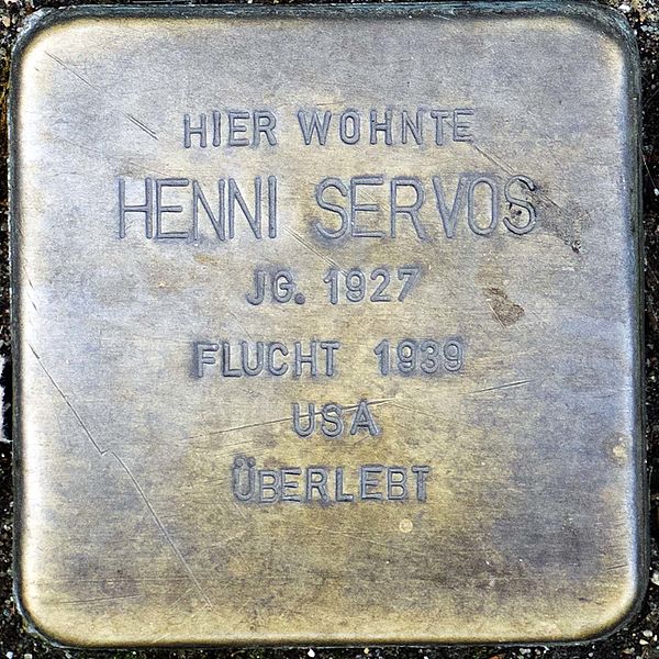 Stolpersteine Kirchplatz 21