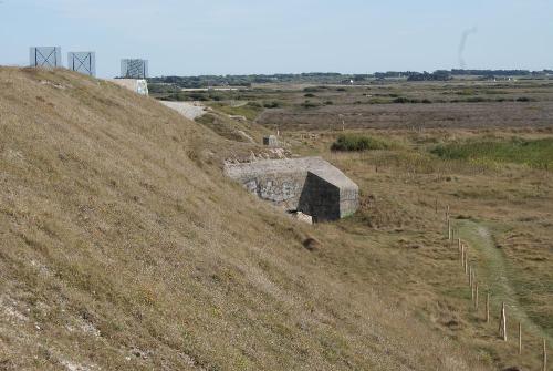 Duitse Bunkers en Muur bij Grindmolen Tréguennec #3