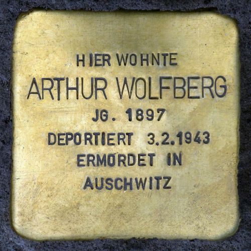 Stolpersteine Danziger Straße 116