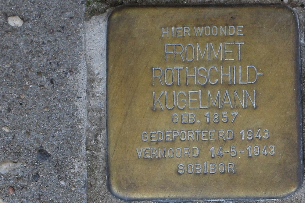 Stolpersteine Wierdensestraat 119 #2