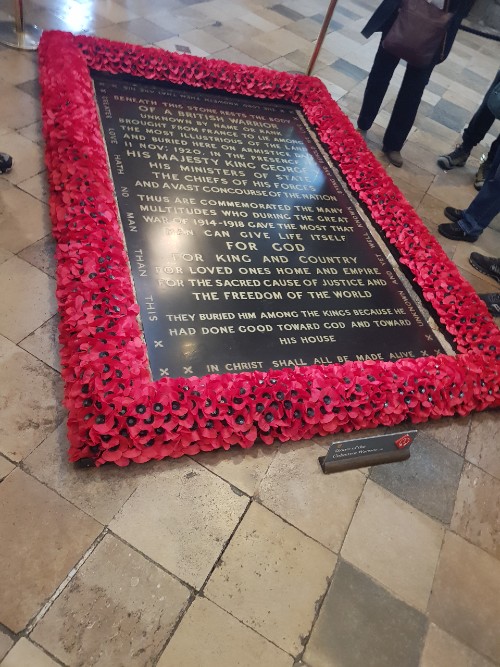 Graf Onbekende Soldaat in Westminster Abbey #3
