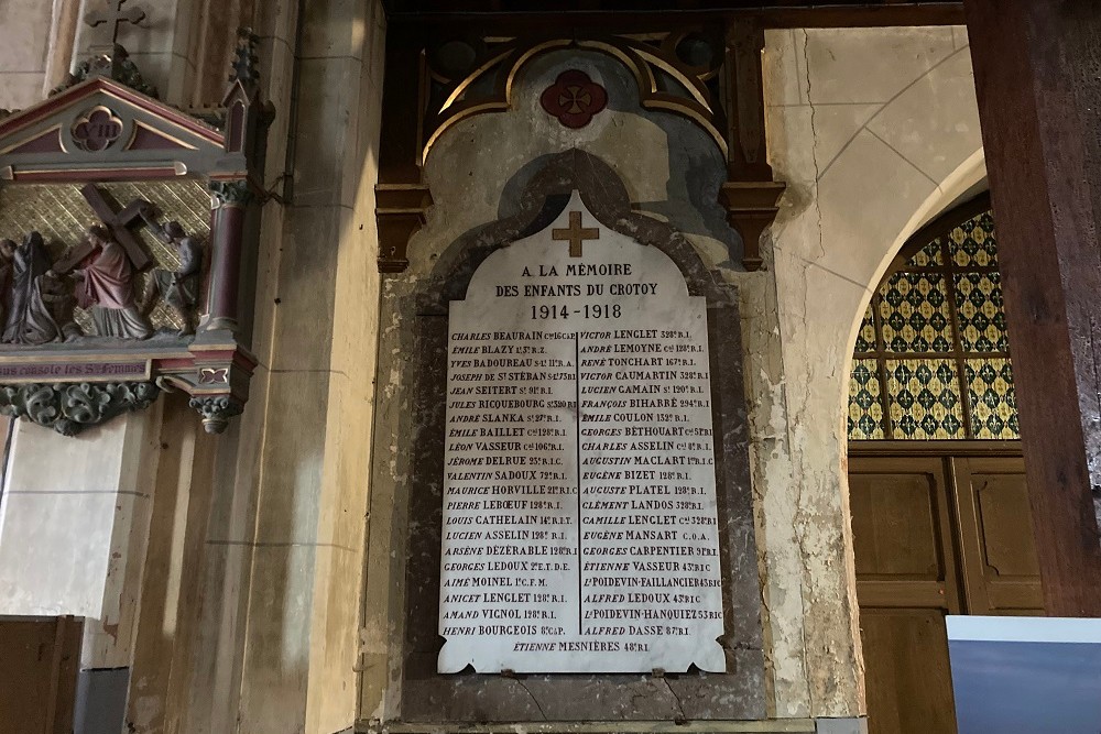 Memorials War Victims Eglise Saint Pierre, Le Crotoy #2
