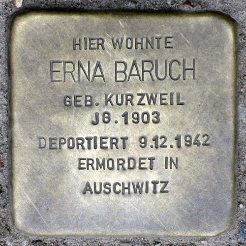 Stolpersteine Schulzestrae 14 #2