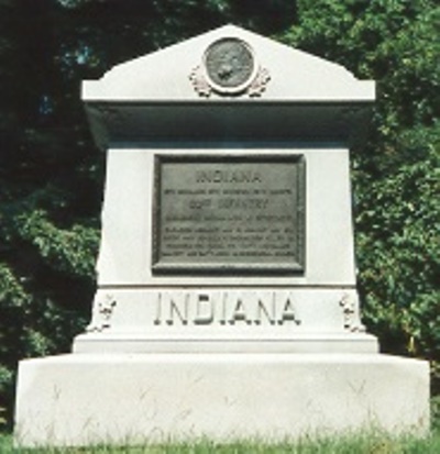 Monument 83rd Indiana Infantry (Union)