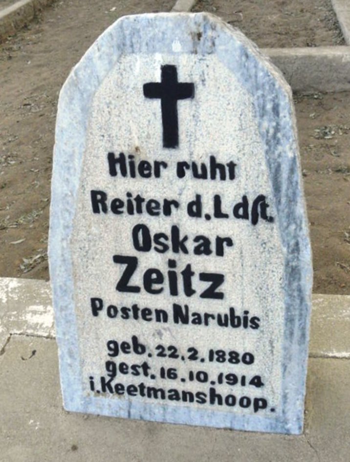 German War Graves Keetmanshoop Municipal Cemetery #1