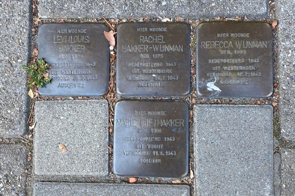 Stolpersteine Weteringkade 124a/126a #1