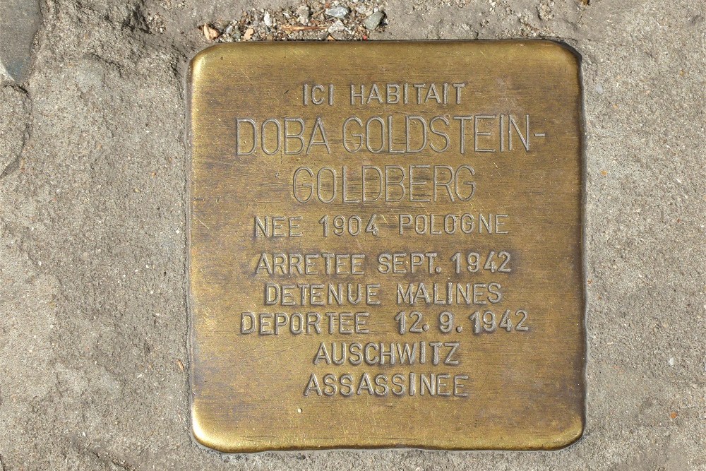 Stolperstein Huidevettersstraat 215 #1