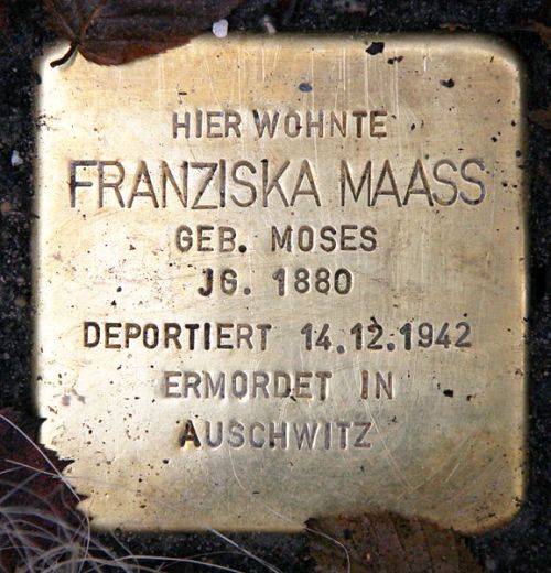 Stolperstein Sieglindestrae 1