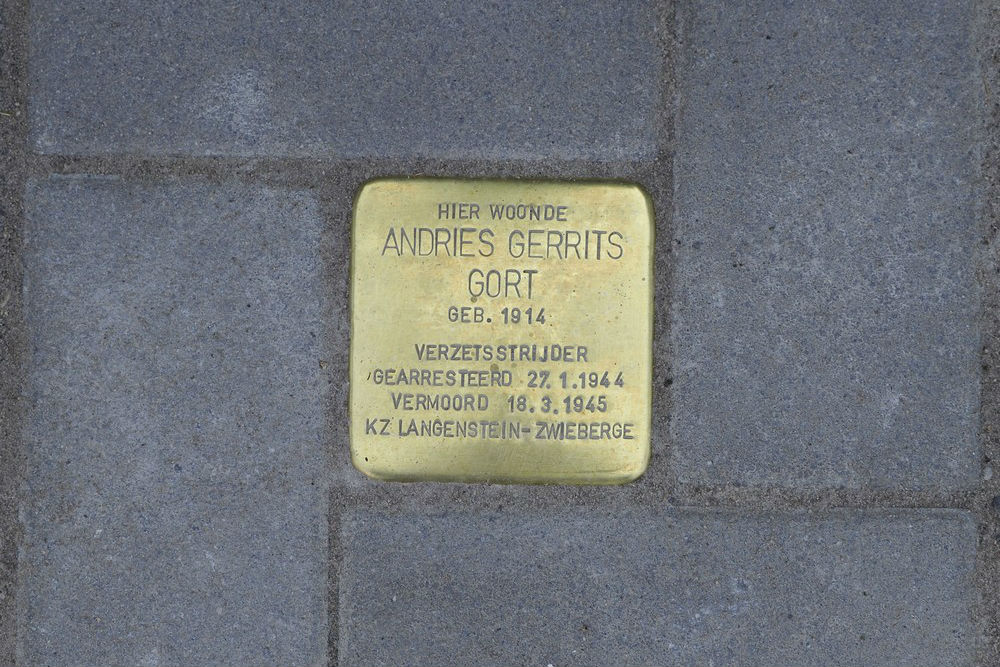 Stolperstein E. van Reijdtstraat 14  (nu nr. 23)