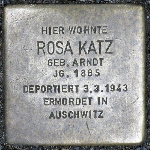 Stolpersteine Eckertstraße 11 #2