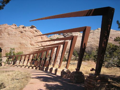 World War II Memorial Window Rock #1