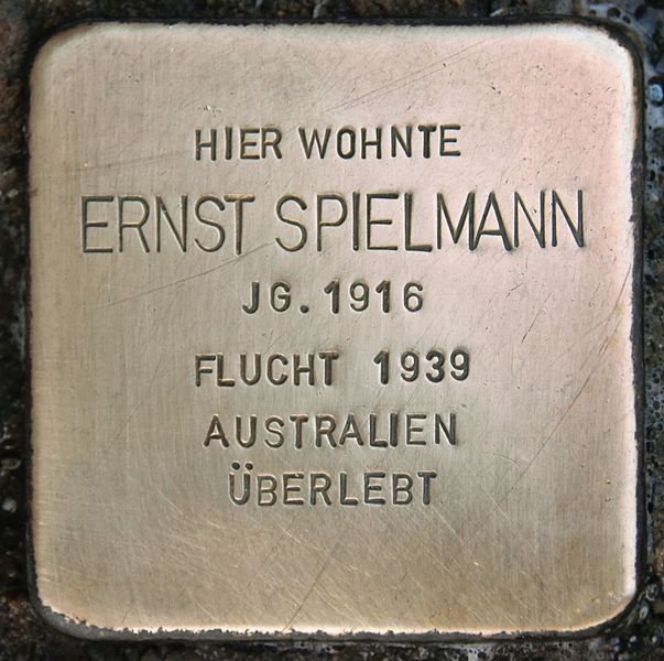 Stolpersteine Annenstraße 34 #2