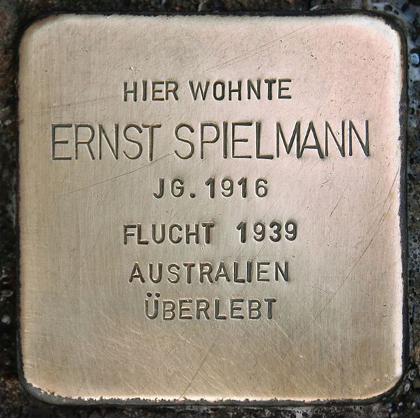 Stolpersteine Annenstrae 34 #2