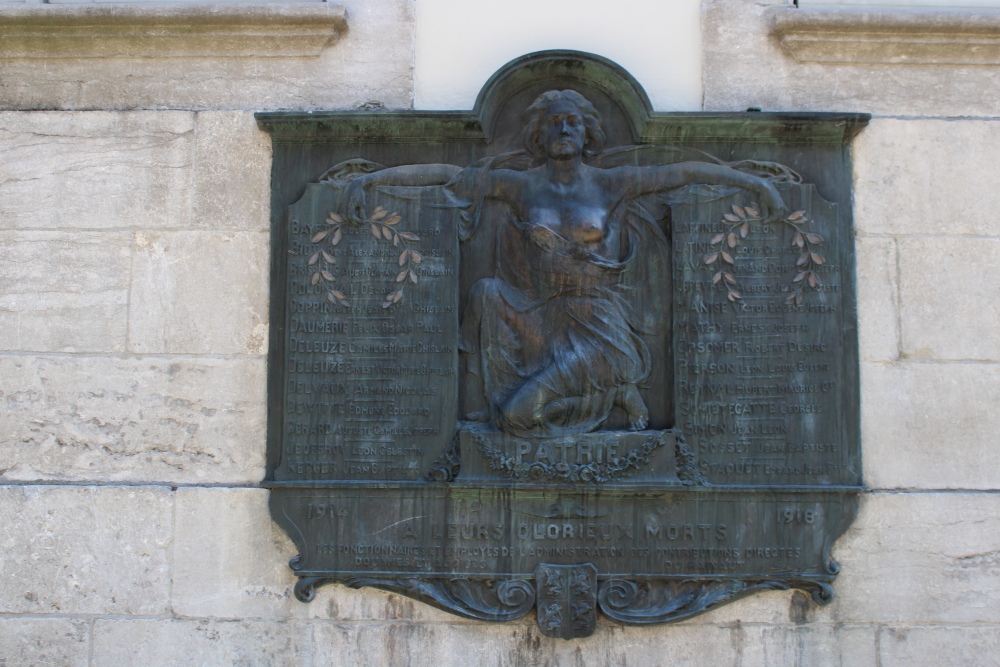 Memorial Customs and Tax Departement Hainaut #1