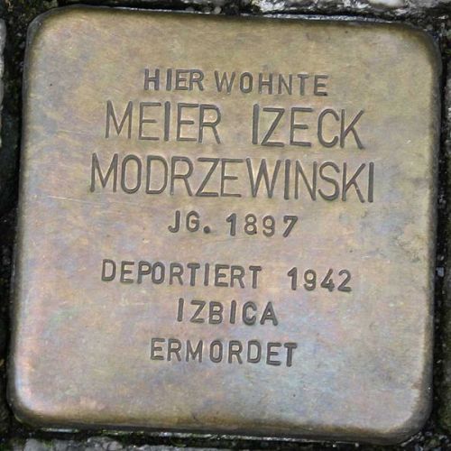 Stolpersteine Klotzbahn 11-13 #2