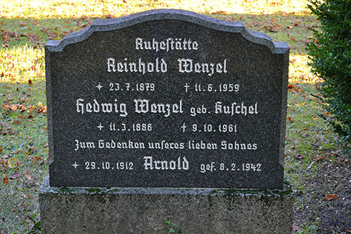 Memorial Stones Bruchmhle Friedhof #1