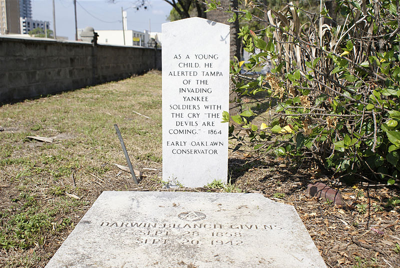 Grave Darwin Branch Givens