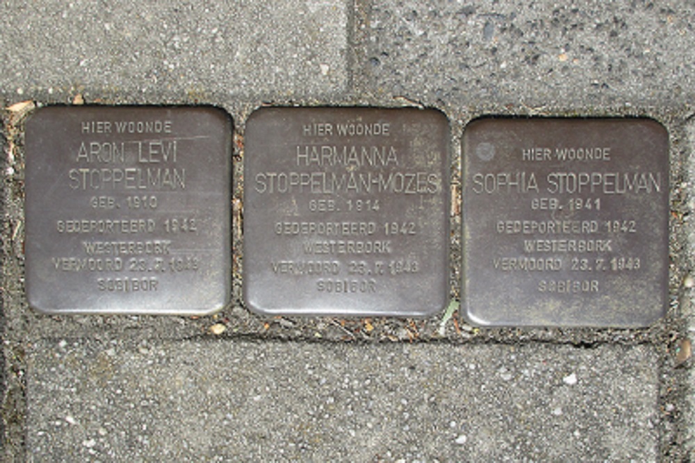 Stolpersteine W.H. Bosgrastraat 9 #1