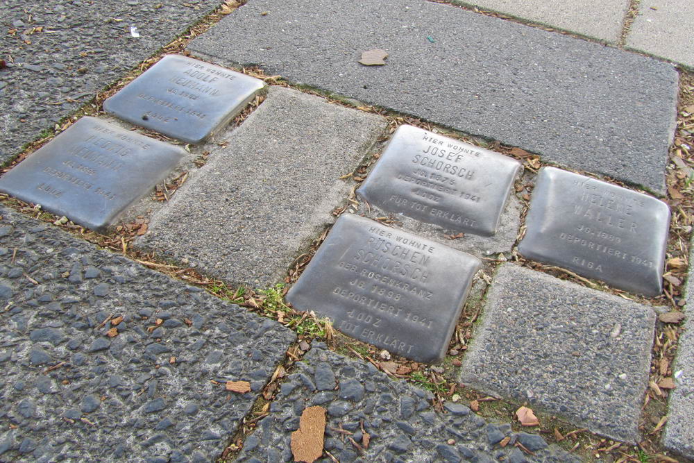 Stolpersteine Auf dem Hunnenrcken 29