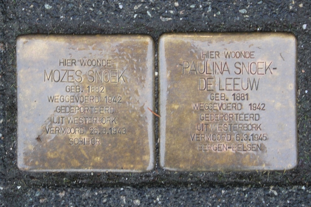 Stolpersteine Zaanweg 73 #1