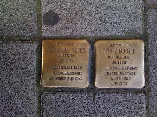 Stolpersteine Hoheluftchaussee 19 #1