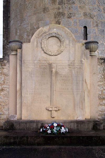 Oorlogsmonument Saint-Hilaire-du-Bois