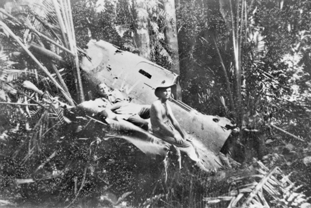 Crash Site & Remains P-40E-1-CU Kittyhawk A29-9 #1