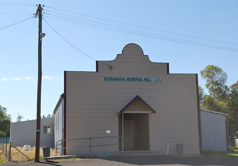 War Memorial Hall Koorawatha