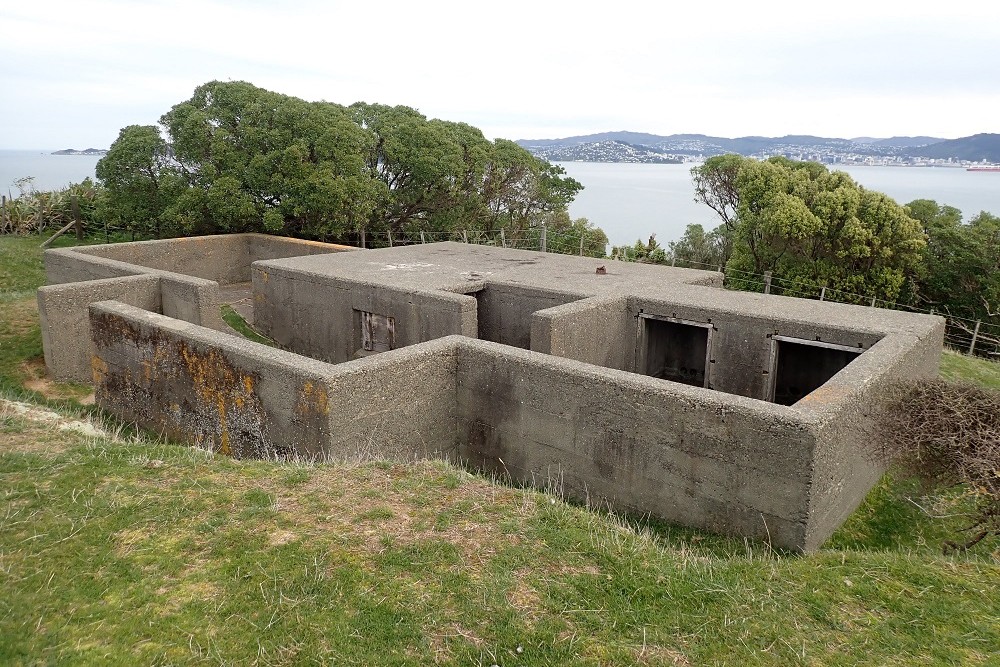 Geschutsopstelplaatsen Matiu/Somes Island #3