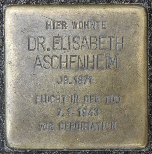 Stumbling Stone Sächsische Straße 44 #1