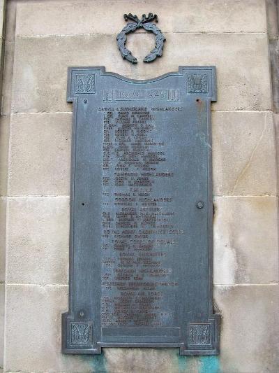 War Memorial Dunoon #3