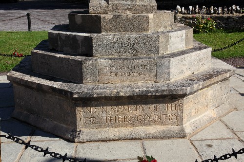 War Memorial Minster Lovell #2