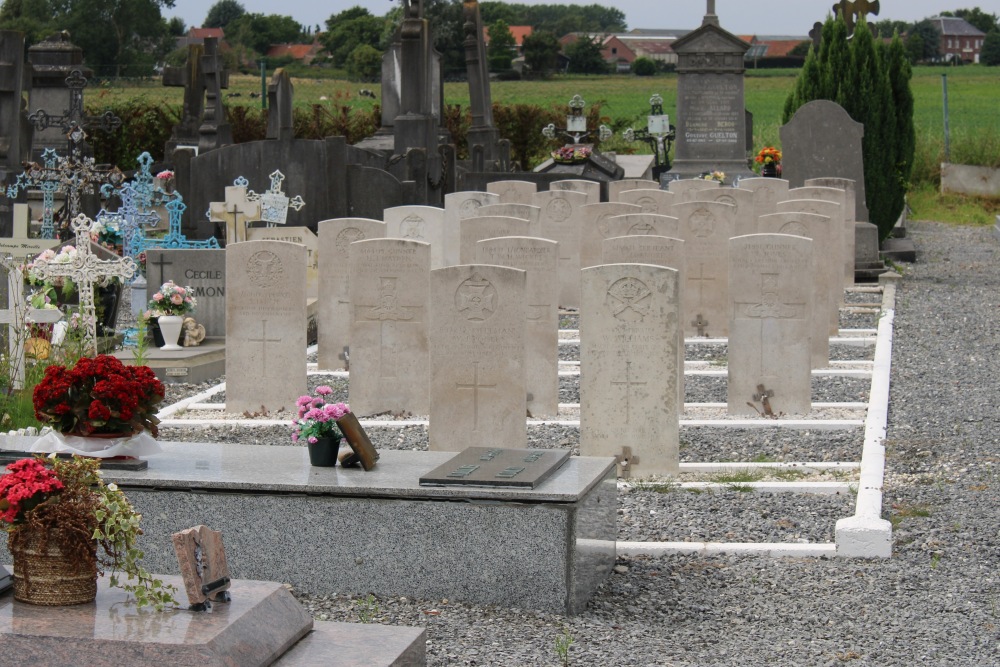 Commonwealth War Graves Taintignies