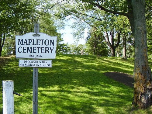 Oorlogsgraf van het Gemenebest Mapleton Cemetery #1