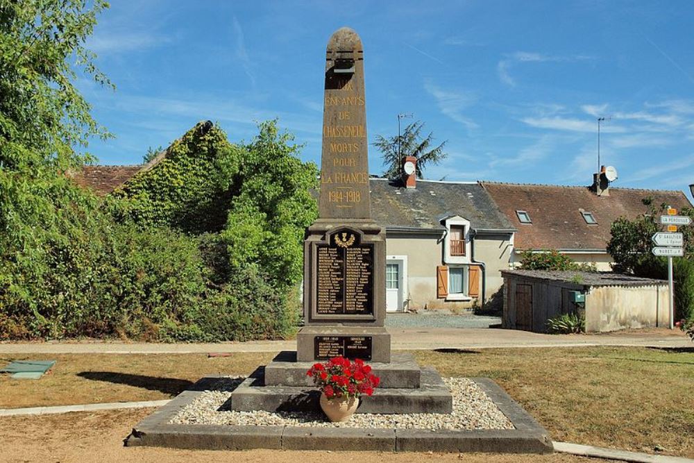 Oorlogsmonument Chasseneuil