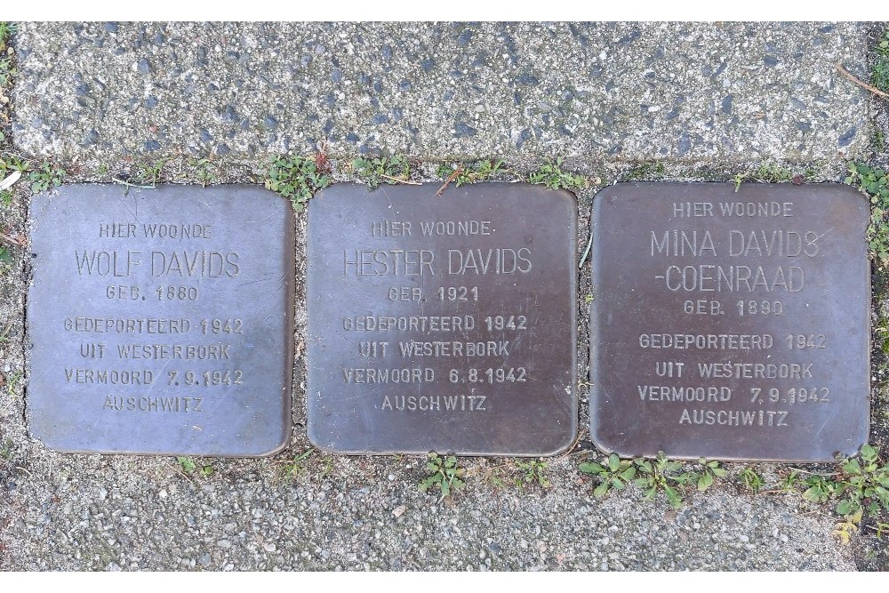 Stolpersteine Burgemeester Meineszlaan 86b #1