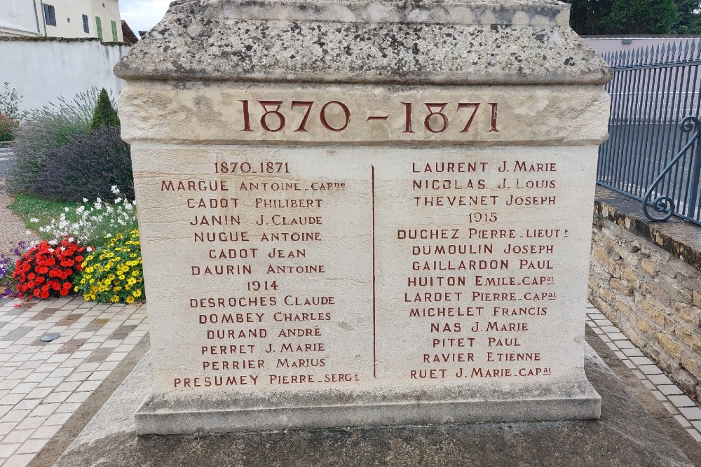War Memorial Crêches-sur-Saône #5