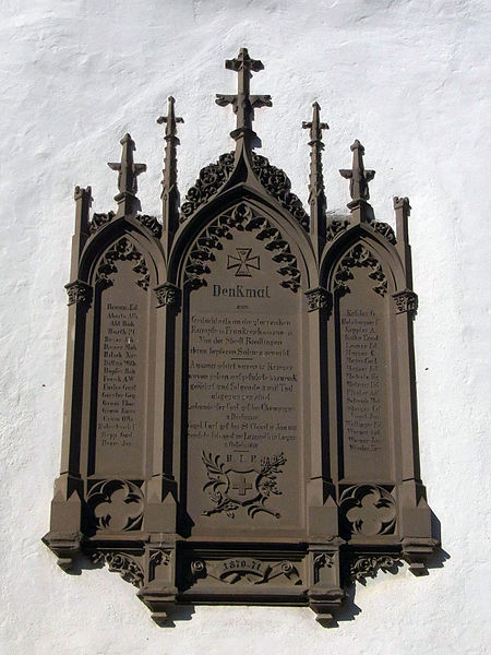 Monument Frans-Duitse Oorlog Riedlingen