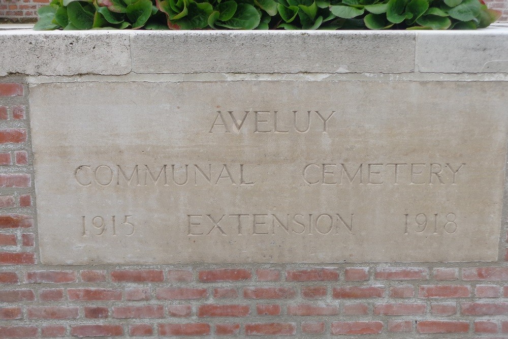 Oorlogsgraven van het Gemenebest Aveluy Extension #3