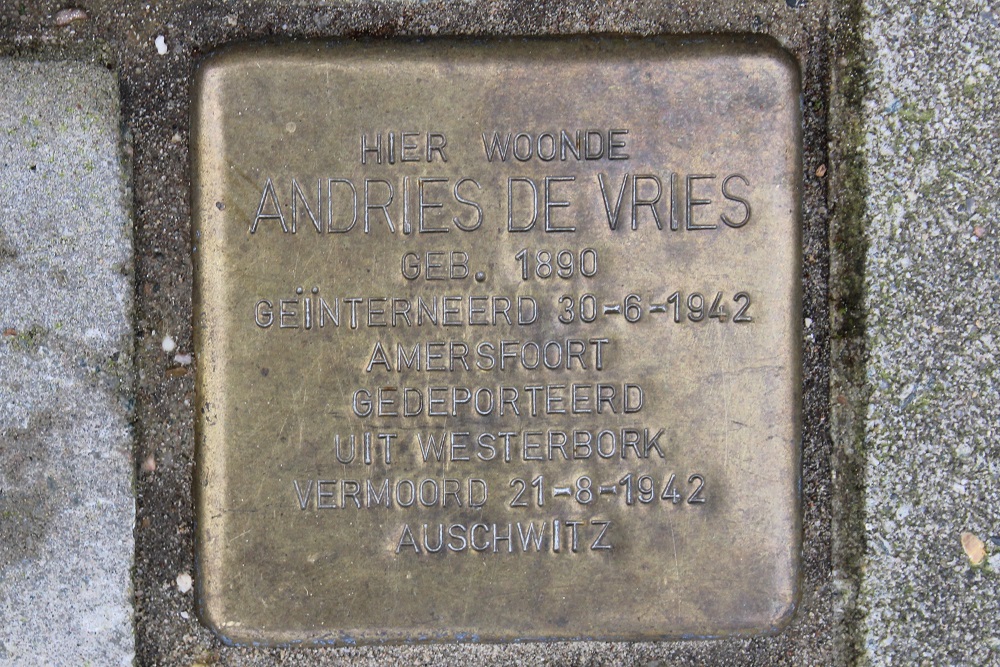 Stolperstein Veeteeltstraat 107