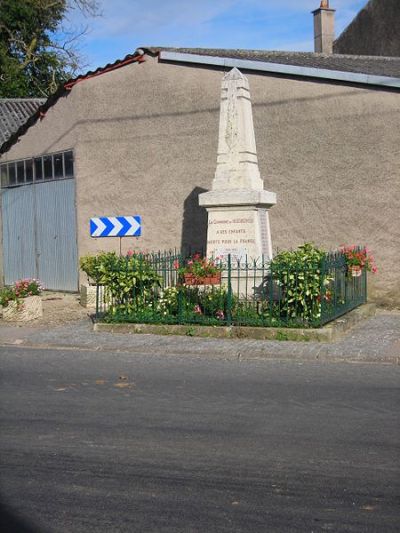 Oorlogsmonument Houdreville