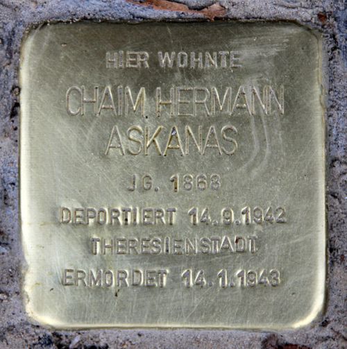 Stolpersteine Karlsruher Straße 23