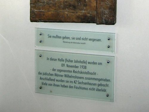 Gedenkteken Joodse Mannen Wilhelmshaven #2