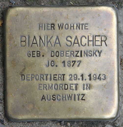 Stolperstein Marburger Strae 12