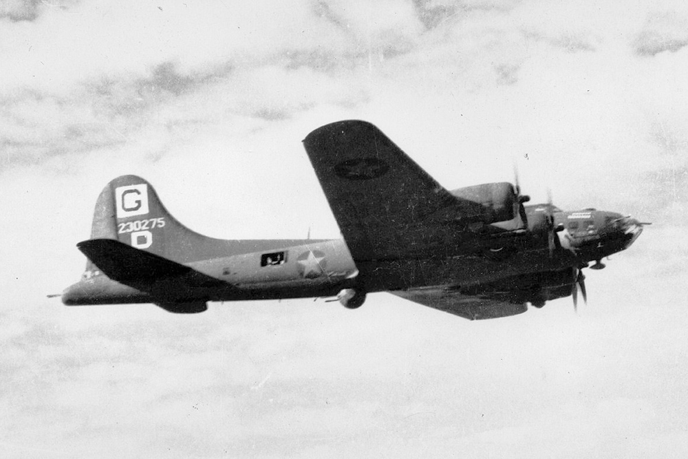 Crashlocatie & Restant B-17F Flying Fortress 41-24538 #1
