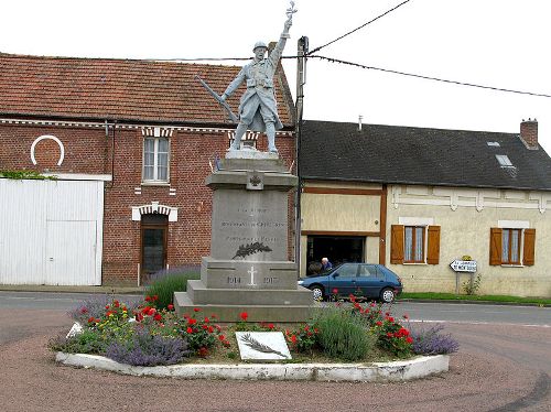 Oorlogsmonument Grivesnes #1