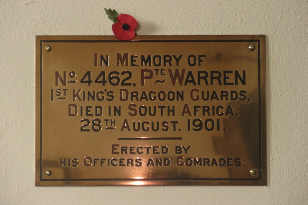 Memorial Pvt. Warren #1