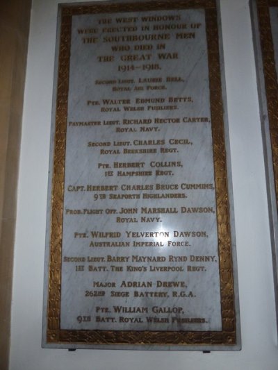 War Memorial St. Katharine Church #1