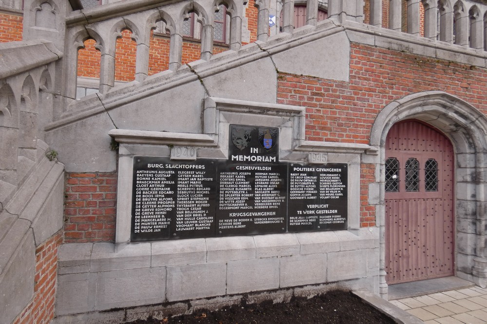 Oorlogsmonument Tweede Wereldoorlog Sint-Amandsberg #3